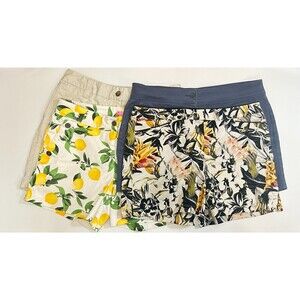 Lot Women's Shorts Lands End, White House Black Market, Isaac Mizrahi Size 10